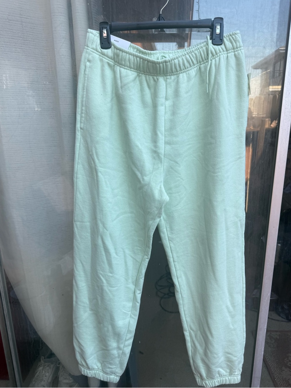 Aeropostale Adult Mint Green Cozy sweat Pants NWT